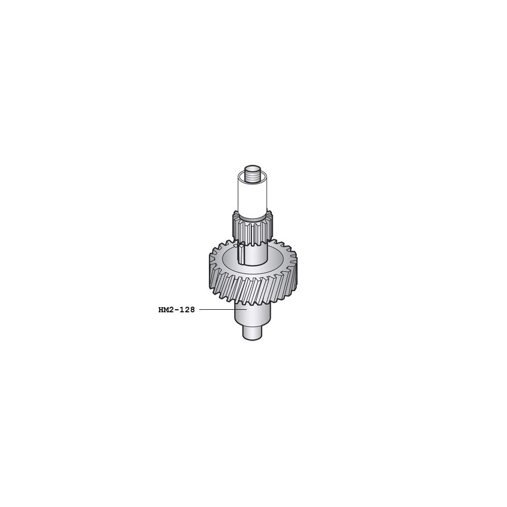 ALFA InternationalHM2-128 Worm Wheel Shaft for Hobart Mixers