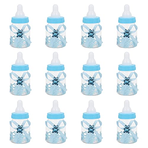VOSAREA 12Pcs Mini Candy Baby Alimentador De Garrafa Fillable Estilo Doces Chocolates Caso Titular C