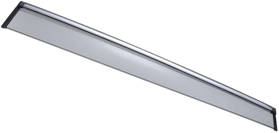 WellVisors Window Visors Wind Deflectors Compatible with Porsche 2011-2018 Cayenne with Chrome Trim Rain Guards 3-847PO002