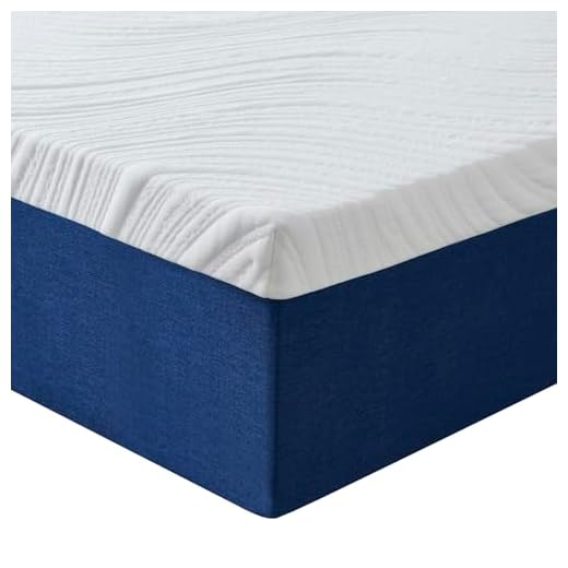 Hiimgo Materasso super king in memory foam, ortopedico, supporto medio rigido, traspirante intagliato, copertura lavorata a maglia, per alleviare il mal di schiena e la pressione (200 x 180 x 22 cm)