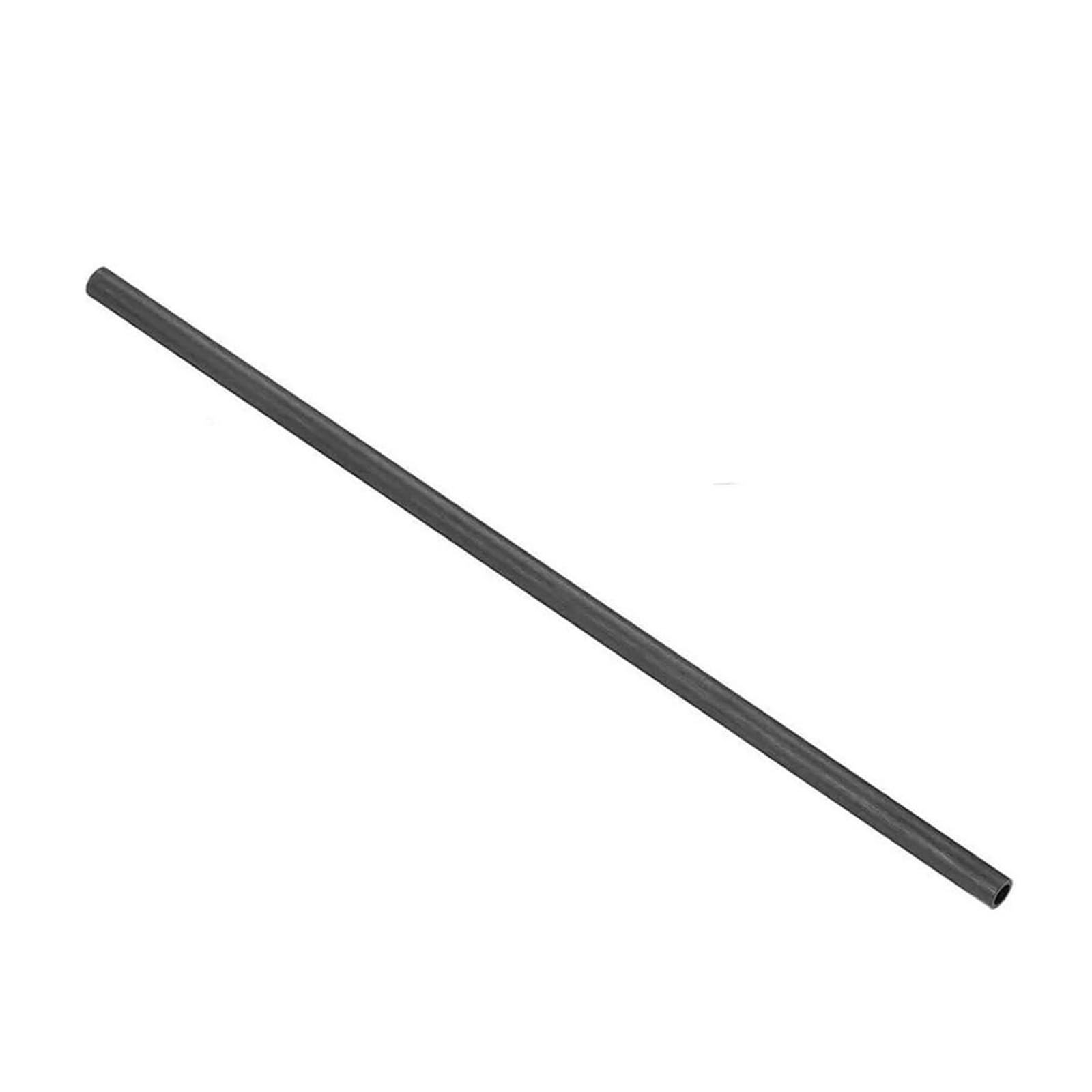 8 szt. 500 mm rur z czarnego włókna węglowego 3K, włókno o wysokiej wytrzymałości do quadrocopterów i multicopterów(10mmX6.1mm)