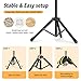 Forlogic Backdrop Stand 10x7.5ft(WxH), Heavy Duty Adjustable Photo Back Drop Stand kit, Suitable for Party, Photography, Weddings