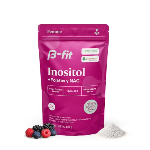 B-fit B Berry Inositol Balance Powder Myo & D-Chiro 40:1 Folic Acid 150g