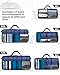 Gonex 80L Packable Travel Duffle Bag Foldable Duffel Bags for Luggage Gym Sports Camping Travelling Cycling Storage Shopping Water & Tear Resistant Gray
