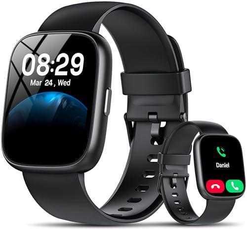 Smart Watch with Alexa Built-in, 1.83" HD Touchscreen Fitness Tra...