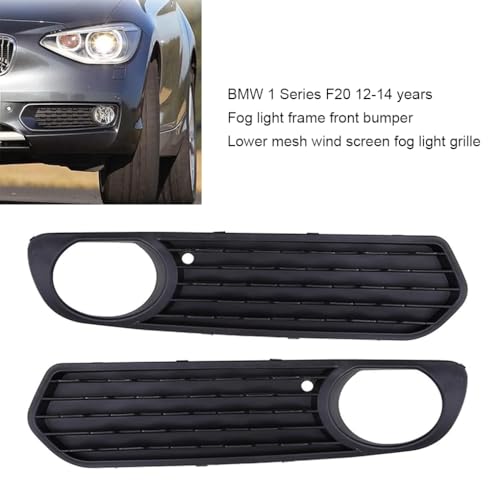 Grille de pare-chocs et cache antibrouillard gauche pour automobile - 5