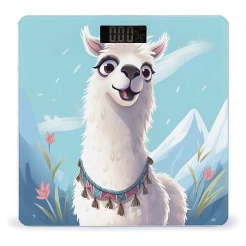 Báscula digital de baño Llama2 con capacidad 400 lb