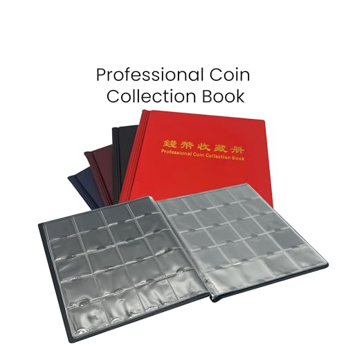 Album para Monedas 200 Ranuras con Cubierta Sintética miniatura 2