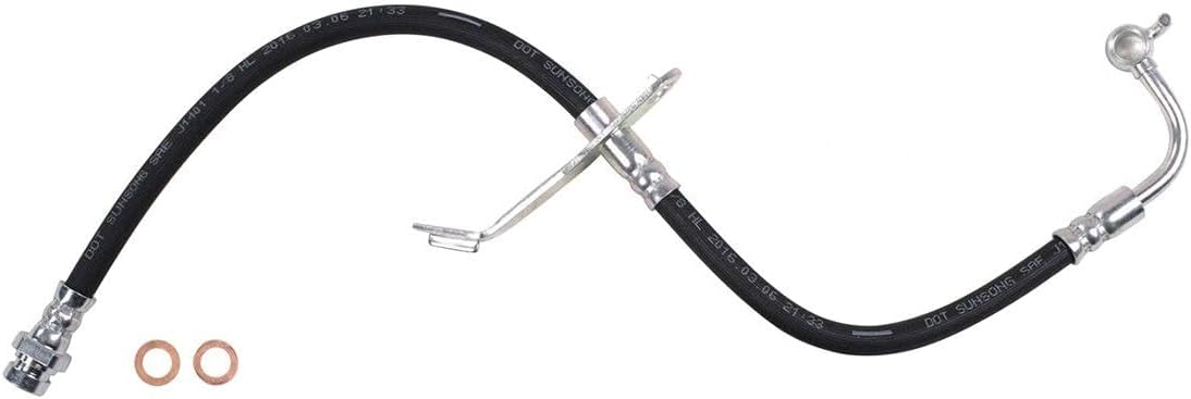 Brake Hose - Brake Hose Front Hydraulic Brake Hose Brake Line Brake Pipe 2PC Compatible with Kia Optima 2012 2013 2014 2015 2016 2011 Replaces 587322T600