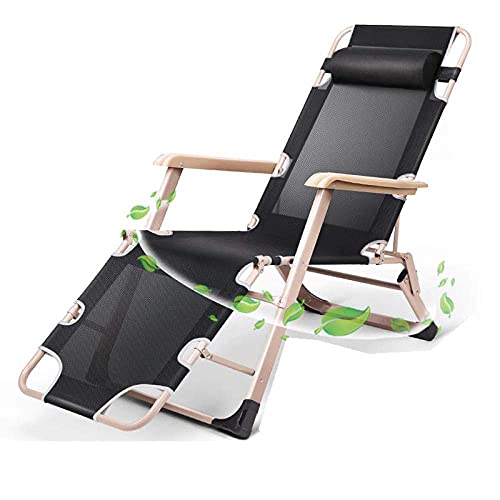 Chaise relaxer zero gravity pliante réglable pour jardin et patio