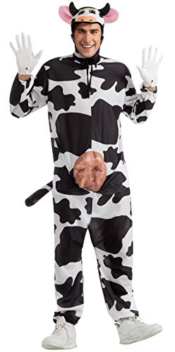 Rubie's Costume Comical Cow Costume, Black/White, Standard