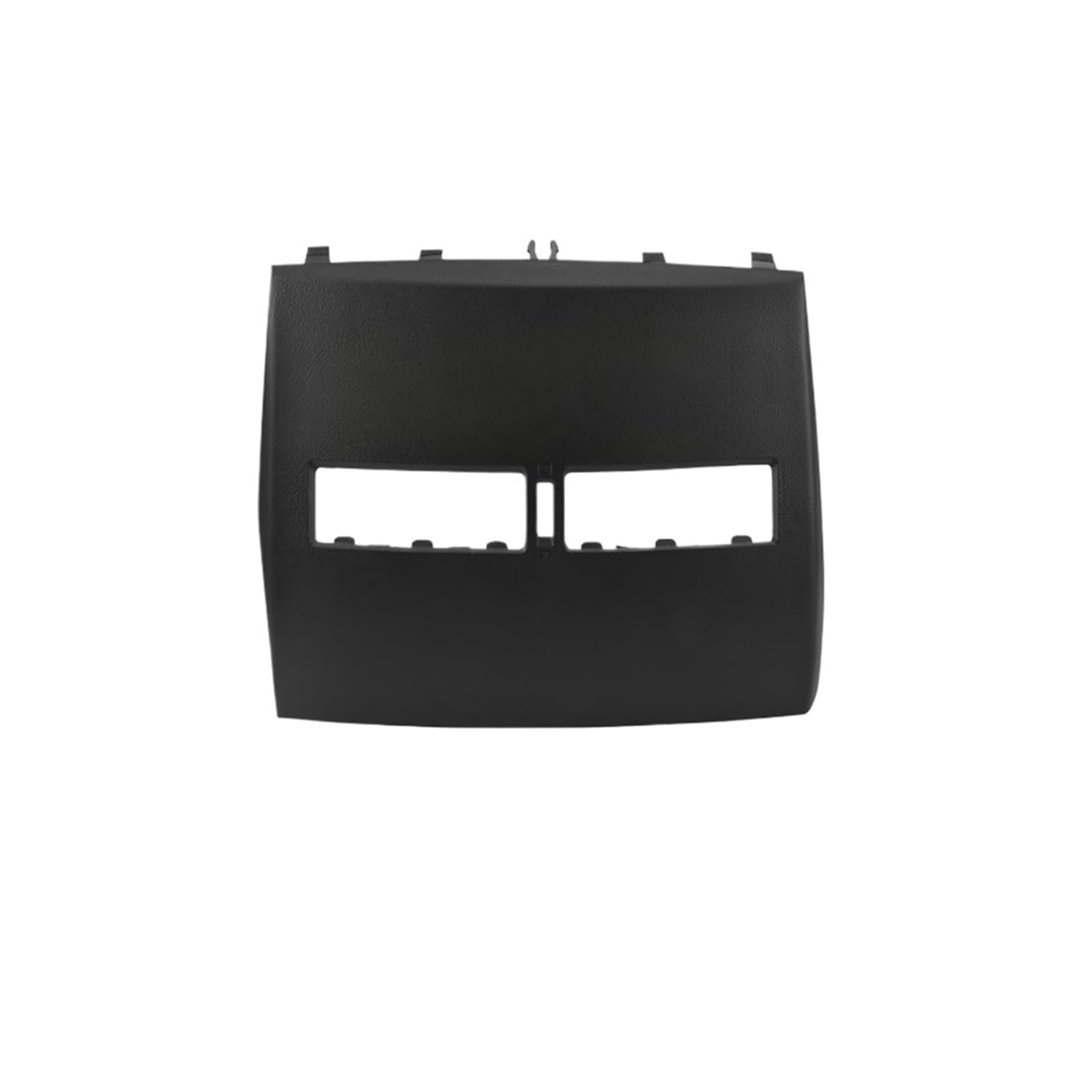 Car Middle Air Conditioner Outlet Plate Finisher Instrument Panel Conditioning Vent Cover Fit for Nissan Tiida 2005-2011(Black)