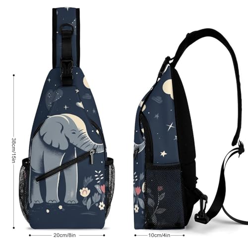 Mochila tipo bandolera deportiva para senderismo miniatura 2