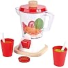 Hape Smoothie Blender | Multicolor Kitchen Smoothie Machine Play Set Complete with Cups & Straws