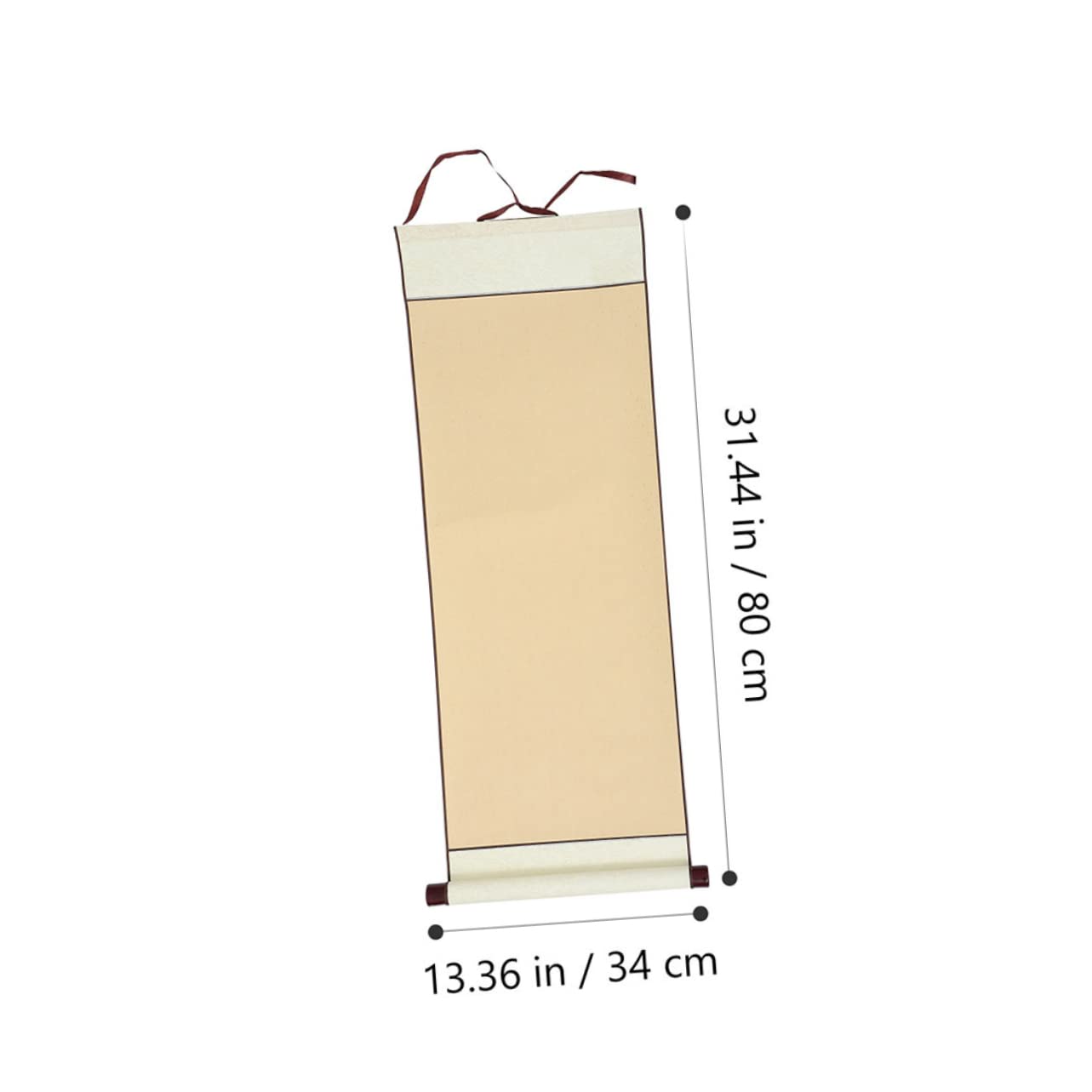 SEWACC 3Pcs Calligraphy Paper Blank for Painting and Writing Retro Paper for Kanji Brush Calligraphy and Watercolor Art Display