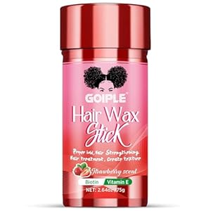 Goiple Hair Wax Stick for Hair Non-greasy Styling Hair Pomade Stick – Hair Styling Waxes Nourishing Accessories for Men Women & Kids, Wax Stick for Flyaways – Hair Care Slick Back Stick