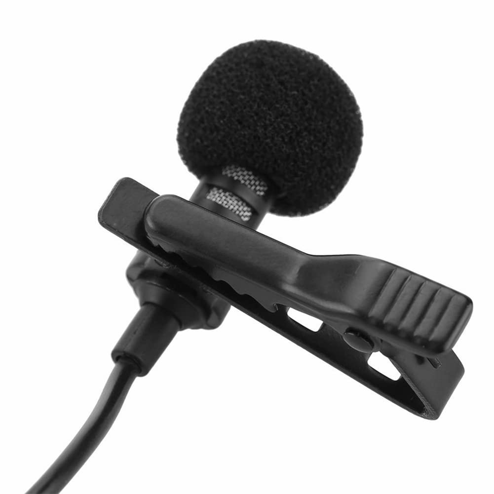 Microfono a risvolto – Noise Cancellin Tiny – Microfono multiuso per karaoke, mixer e conferenze