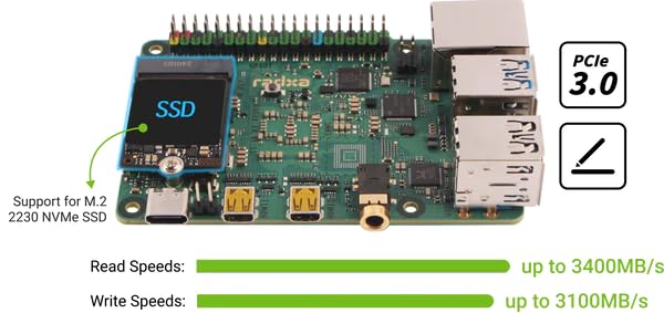 Image of RADXA X4 Single Board Computer Powerful (SBC) Raspberry Pi Alternative (Intel N100, Up to 8GB /64GB RAM, Dual 4K HDMI, 2.5GbE, M.2 SSD) Credit Card Size