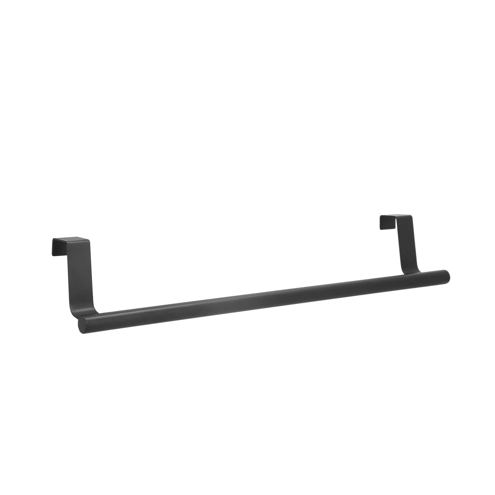 CHICIRIS Porte-Serviettes Noir Durable pour Porte D'armoire – Lot de 2 Porte-Serviettes Suspendus pour Usage Domestique et Hôtelier, en Acier Inoxydable, Facile d'entretien et Design Peu Encombrant