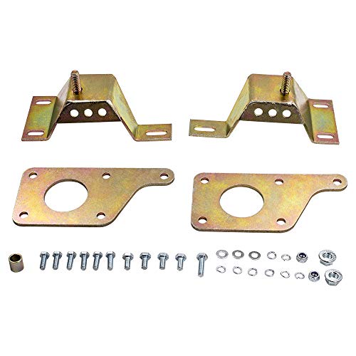 maXpeedingrods Engine Swap Adapter Plates Solid Motor Mounts for Ford Mustang 1979-2004 W/4.8L 5.3L 6.0L for LSX LS1 LS2 LS3 LS6 LS7 LS9 G-M Blocks maXpeedingrods Engine Swap Adapter Plates Solid Motor Mounts for Ford Mustang 1979-2004 W/4.8L 5.3L 6.0L for LSX LS1 LS2 LS3 LS6 LS7 LS9 G-M Blocks