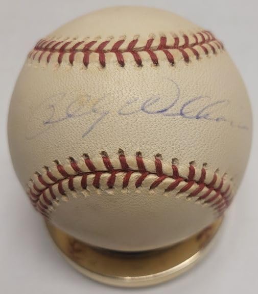 Autographed Billy Williams Official National League Baseball