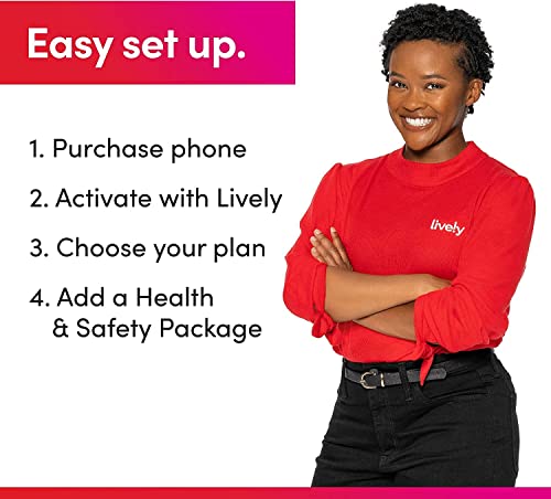 Lively Jitterbug Flip2 Cell Phone For Seniors - Graphite #TOP5