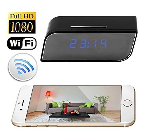 Image of DDLC Smart 4K HD Smart Table Clock Camera Home Security with Audio and Video Feature WiFi (Table Camera)
