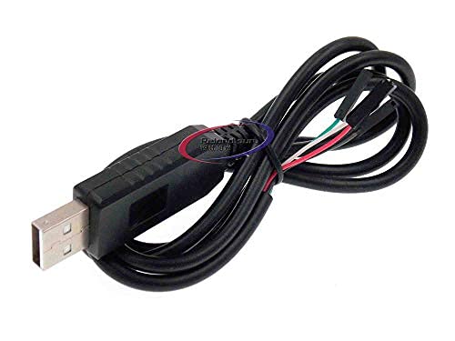 Reland Sun 10PCS PL2303 PL2303HX USB to TTL Cable 4 Pin RS232 Module USB Serial Cable