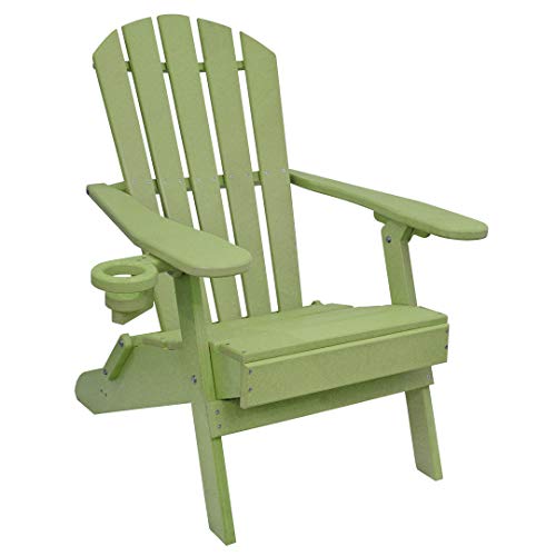 ECCB Outdoor Outer Banks Value Line Poly Lumber Adirondack Chair (Sage)