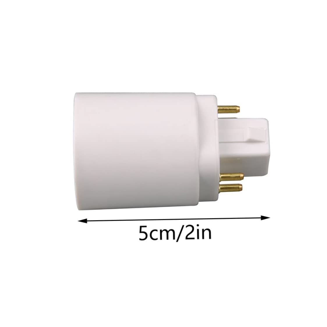 1PC LED Light Lamp Adapter GX24Q to E27 Socket Converter Lamp Bulb Holder Adapter 4 Pin