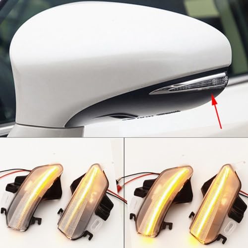 Intermitentes dinámicos LED para retrovisor de Lexus IS250 IS300 CT200H 2