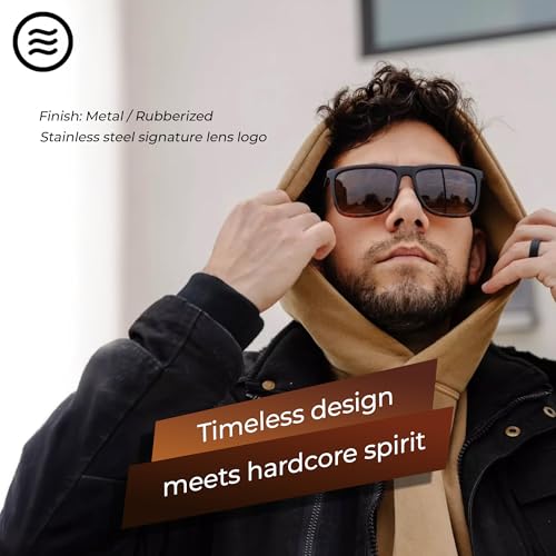 NEVEN Mackaye Women’s Polarized Sunglasses - Modern, Minimalist Rectangle Glasses - Trendy Fishing, Boating Shades for Men4