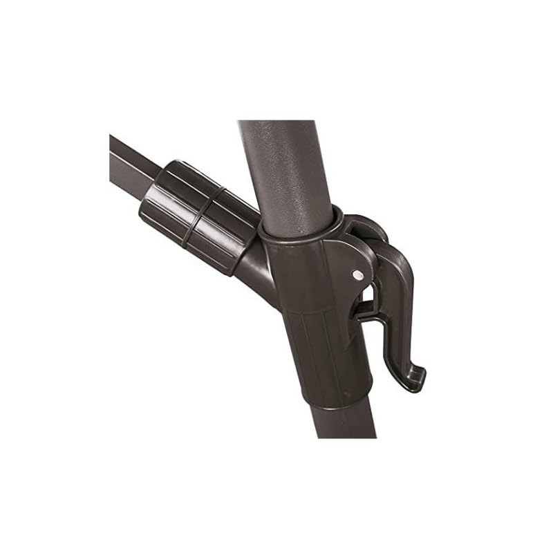 Ombrellone Crilly Reclinabile a Braccio, Rettangolare 2x3 Metri,Ecru, Struttura in Acciaio, Copertura da 160 Gr/M²