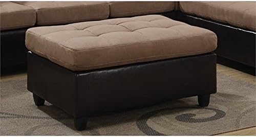 Coaster Mallory Casual Ottoman, Tan