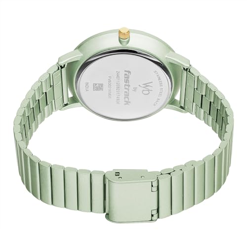 Image of Fastrack Analog Mint Green Dial Girl's Watch-FV60021KM01W