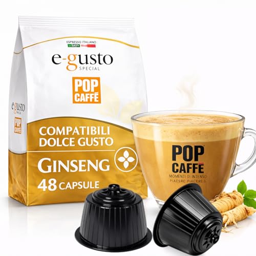 POP CAFFE' E-gusto Ginseng 48 unidades