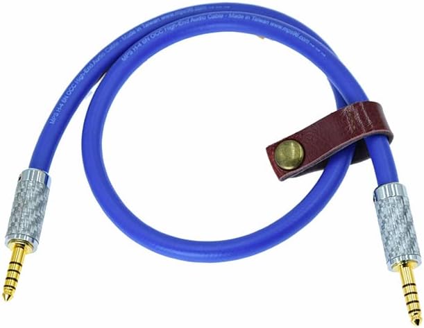 OCC HiFi Single Crystal Copper 4.4 mm Male to 4.4mm Balanced Audio Adapter Cable 4.4mm Balanced Male to Male Audio Adapter Cable 4.4 Male to Male Adapter 4.4mm 4.4 Male to Male for ifi (2m(6.56ft))