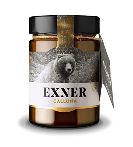 EXNER Miel de CALLUNA (Brezo) - 100% Pura y Artesana - 420 gr - Sin filtrar, Sin pasteurizar, Sin gluten (2)