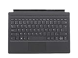 Garantie: 90 jours Clavier pour Ordinateur Portable pour Lenovo Ideapad Miix 520 520-12IKB Tablet Folio Belgium BE 5N20N88530 03X7570 avec rétroéclairage Gris