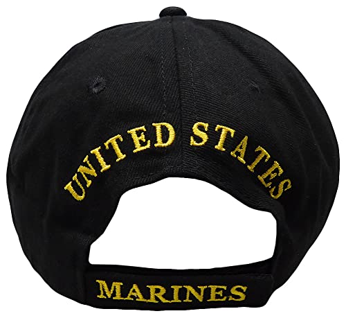 Gorra ajustable de algodón bordada Marines EE.UU. miniatura 5
