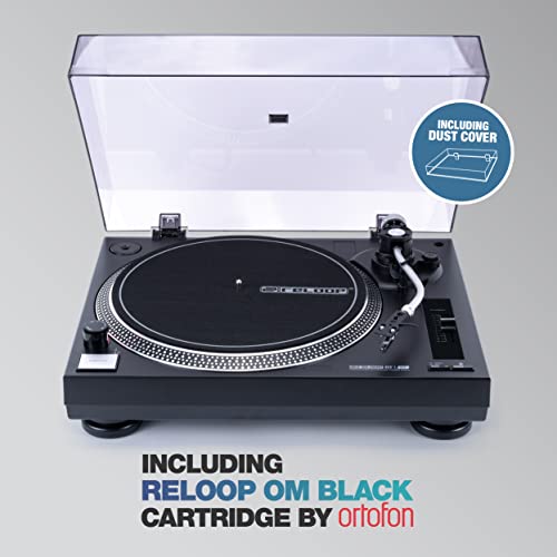 Reloop RT-1 BT & Reloop DSM-3 BT Speaker Bundle: Turntable + Speaker DJ and HiFi Pleasure Combined with Smart Connectivity - Les Beatles, Paul McCartney, John Lennon, RIngo Starr, George Harrison Reloop RT-1 BT & Reloop DSM-3 BT Speaker Bundle: Turntable + Speaker DJ and HiFi Pleasure Combined with Smart Connectivity – Image 4
