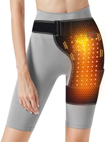 Yabuu Cordless Heated Hip Joint Support Bracket Heating Pad, Used to Relieve Sciatic Nerve and Waist Pain,Hip/Thigh//Back Electric Heating Pad, Men
