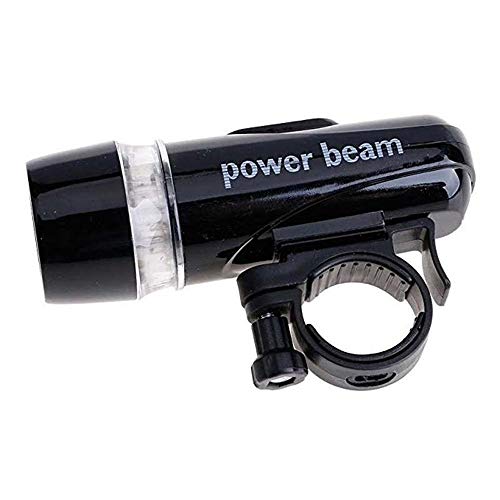 5 LED wasserdichte Power Beam Fahrrad-vorderer Licht-Kopf-Licht Taschenlampe Bicyle Frontscheinwerfer W.S.T.T.S.W (Color : Black Light)