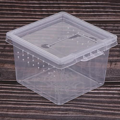 Homozy 8D1DF49F62F1CFEE28937F6B75A67EC9 10 Pcs Insect Reptile Spider Terrariums Breeding Box Hatching Container thumb #3