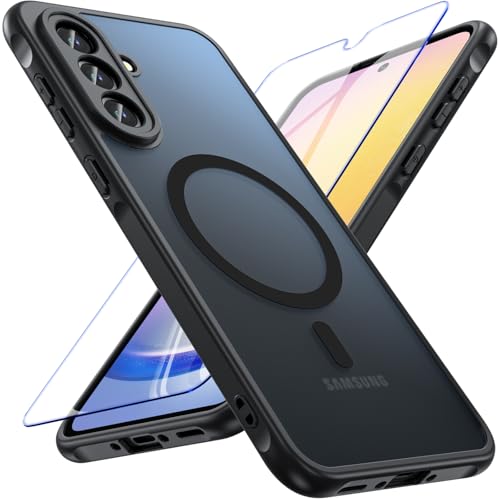 Coque Samsung Galaxy A36 5G aimantée avec vitre écran intégrée