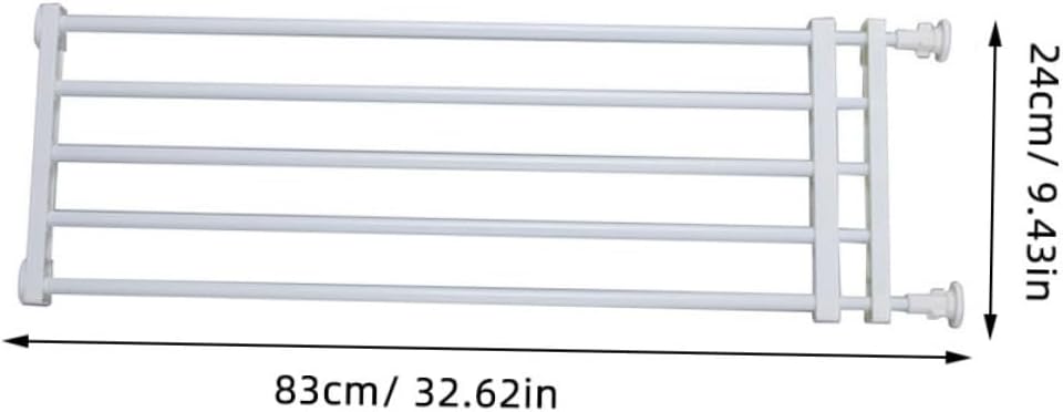 Cabilock Safety Gate Extra Wide Height Pet Doorway and Stair Protector for Indoor Outdoor Use Keeps and Pets Safe