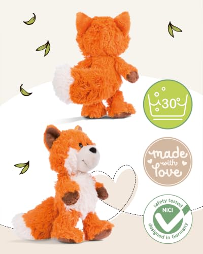 NICI Kuscheltier Fuchs Fridalie 25cm orange - Stofftier aus weichem Plüsch, niedliches Plüschtier zum Kuscheln und Spielen, für Kinder & Erwachsene - tolle Geschenkidee - 49819