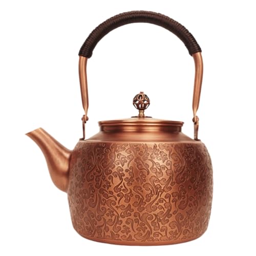 Kkekos Pure Copper Kettle Copper Teapot for...