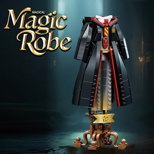 Image of Vziimo Magic Robe Building Set, MOC Hary Robe Model Kit, Creative Home Office Decor Toy Gift for Teens Adults 14+ (661PCS)