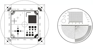 2 PCS Ruler for Microscope, Micrometer Calibration Slide Line Width Particle Diameter Measurement Tool High Precision Film Point Gauge Reticle Stereo Microscope Calibration Grid Camera Calibration